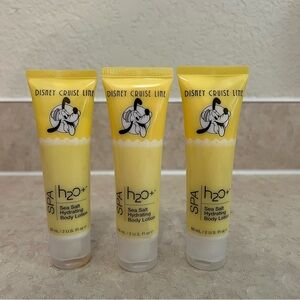 Disney Cruise Line Discontinued H2O Travel Sized Lotions Set of Three